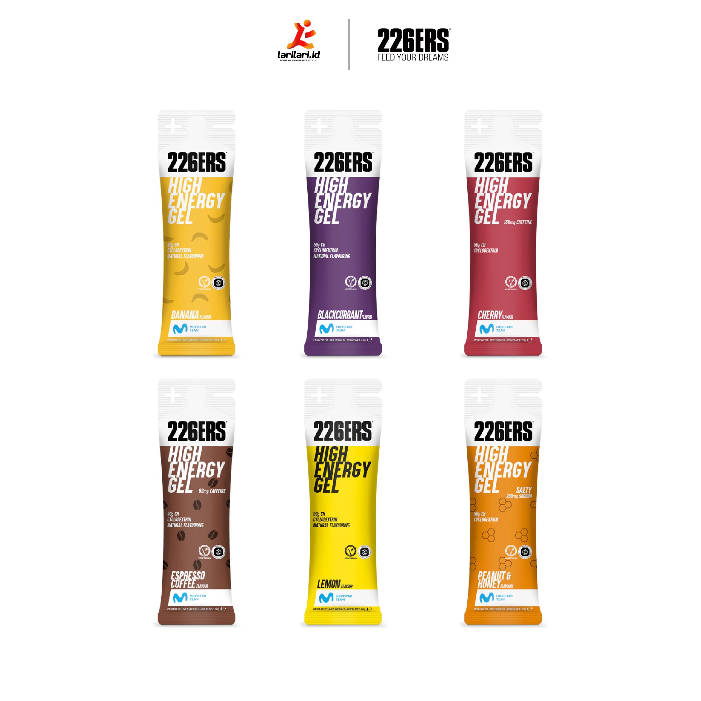 226ERS - High Energy Gel 76g
