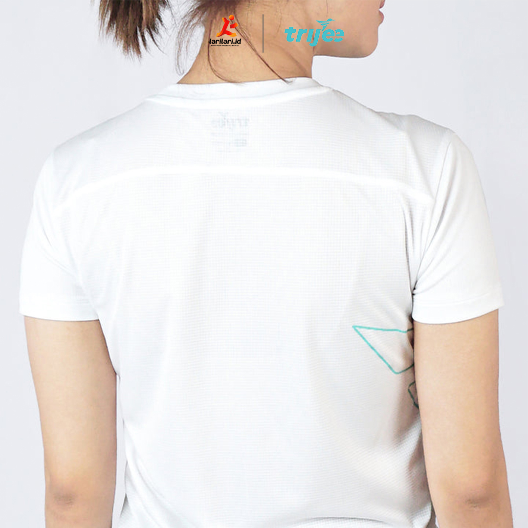 TRIJEE - Women Short Sleeve - Hummingbird - White