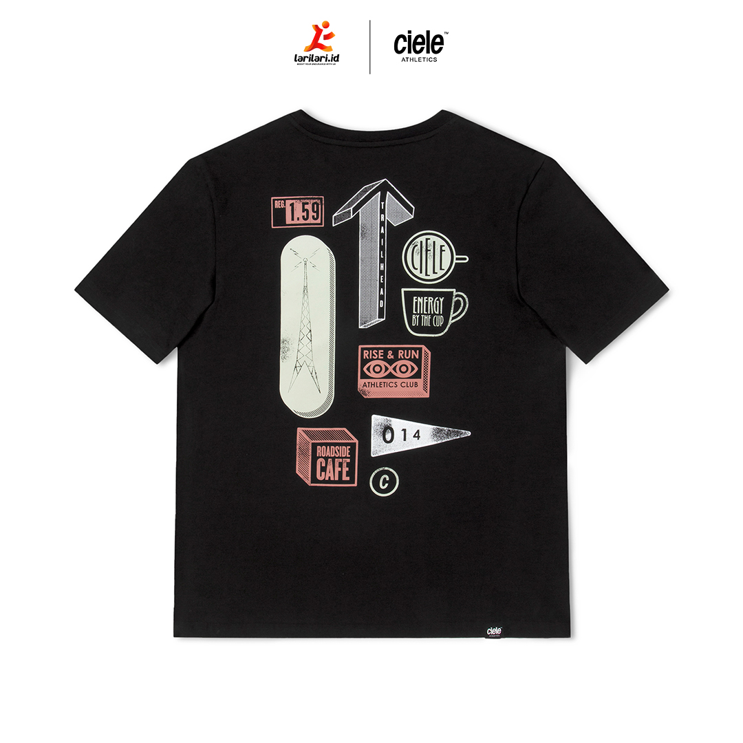 CIELE - Unisex - ORTShirt - Cafe - Black