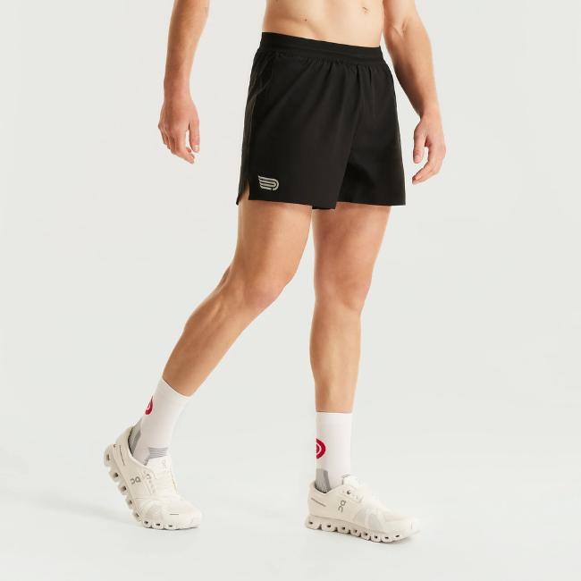 PRESSIO - Men - Elite 4.5" Short - Black/Silver