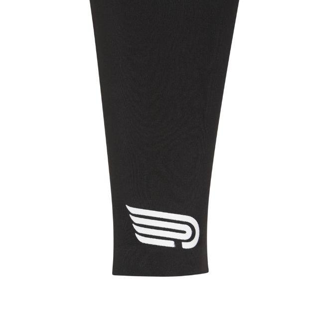 PRESSIO - EQ Calf Guard - Black/Silver