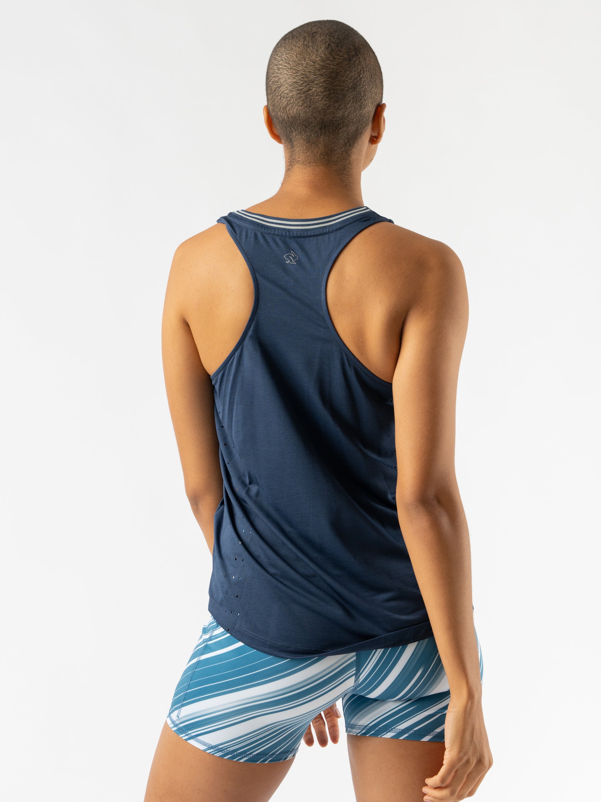 RABBIT - Women's - Race Pace Tank - Dress Blues