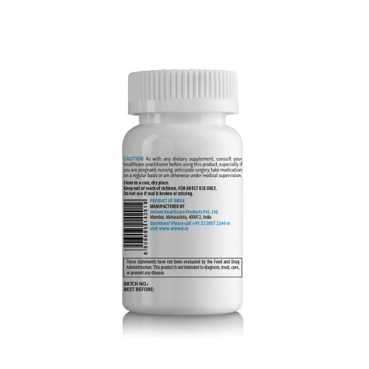 UNIVED - Salt Caps - Non Caffeinated - 30 Capsules