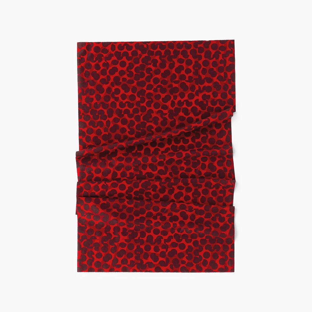 CIELE - BFCollar - All Over Dotra - Athletics - Merlot