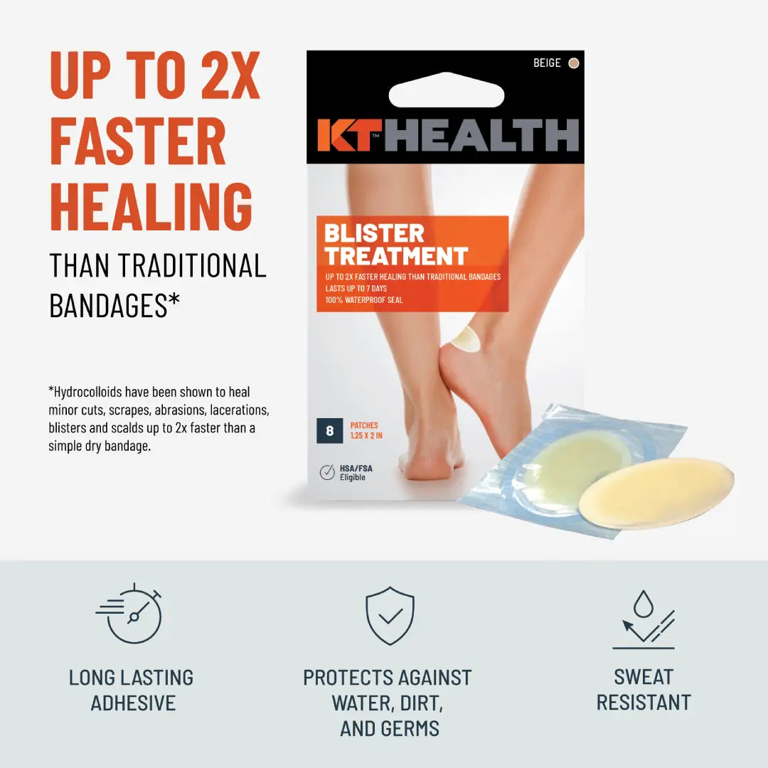 KT Tape Blister Treatment Patch - 6 patch