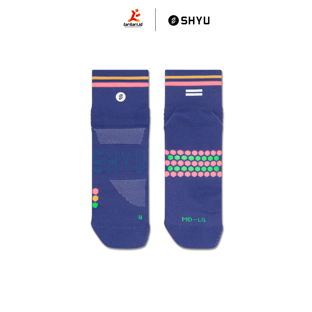 SHYU - Quarter Crew - Blue - Blush - Apricot