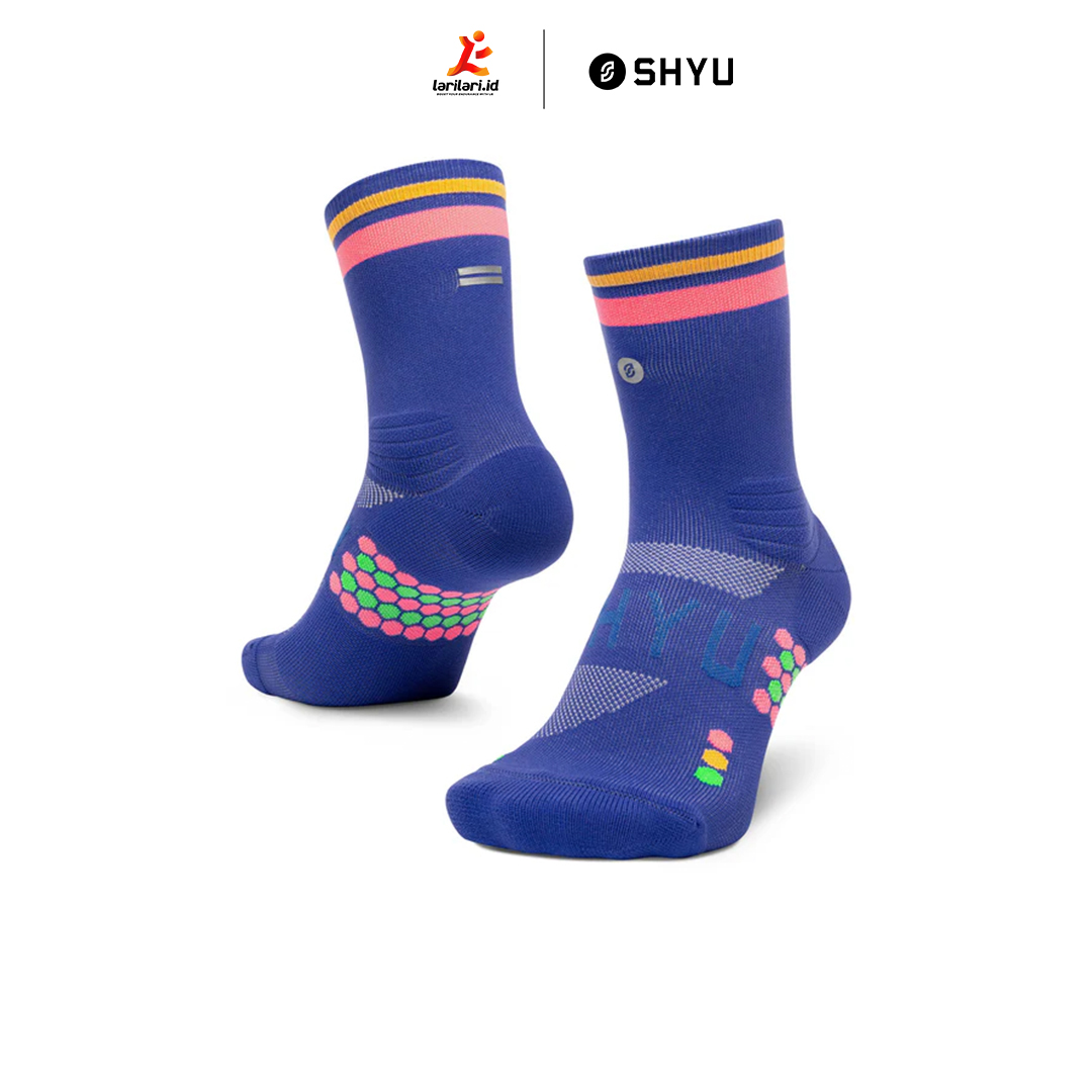 SHYU - Half Crew - Blue - Blush - Apricot