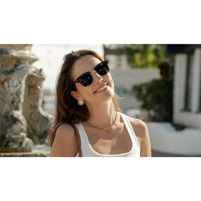 KNOCKAROUND - Brooklines - Glossy Black & Gold (Polarised)