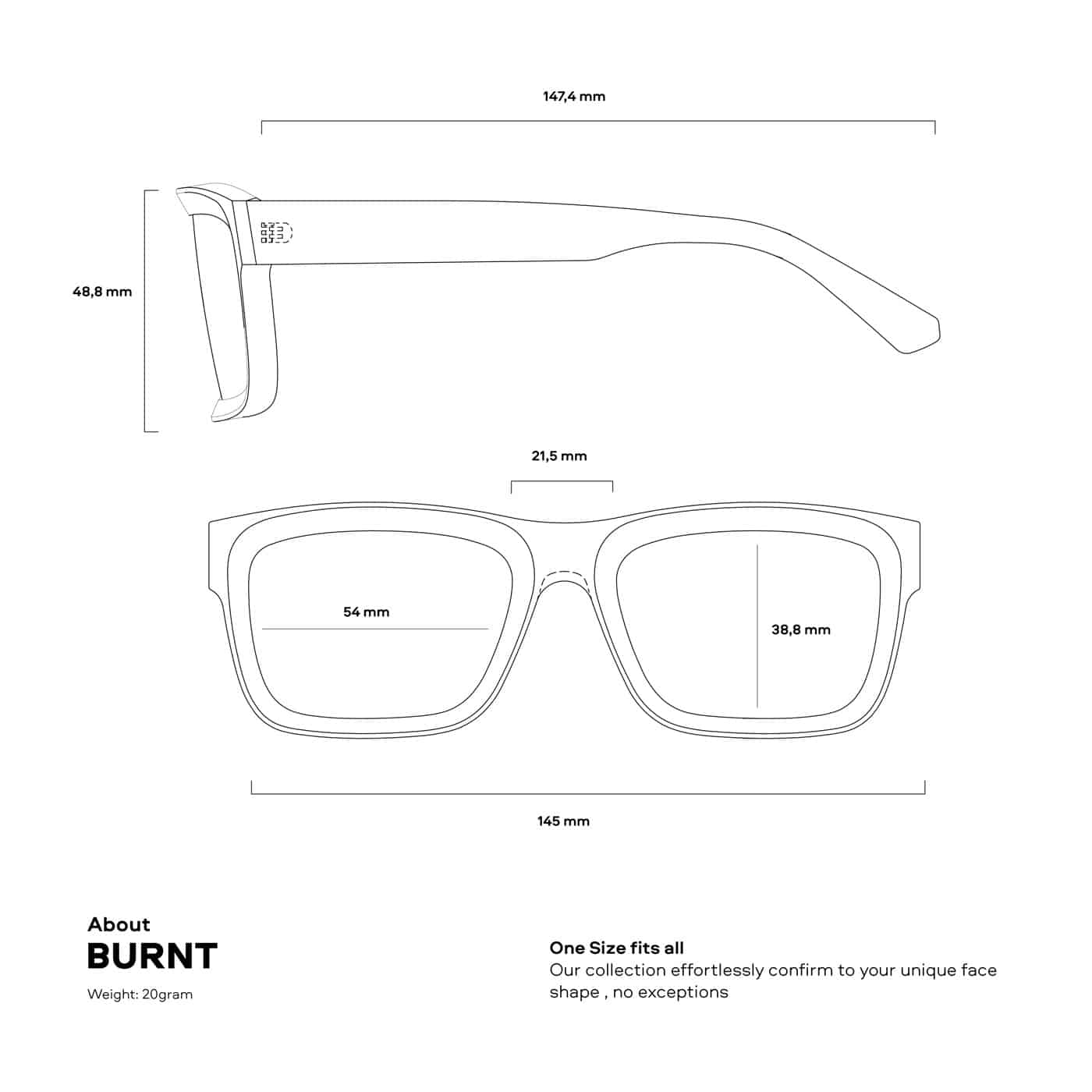 UNSTOPPABLE CULTURE - Burnt - Black