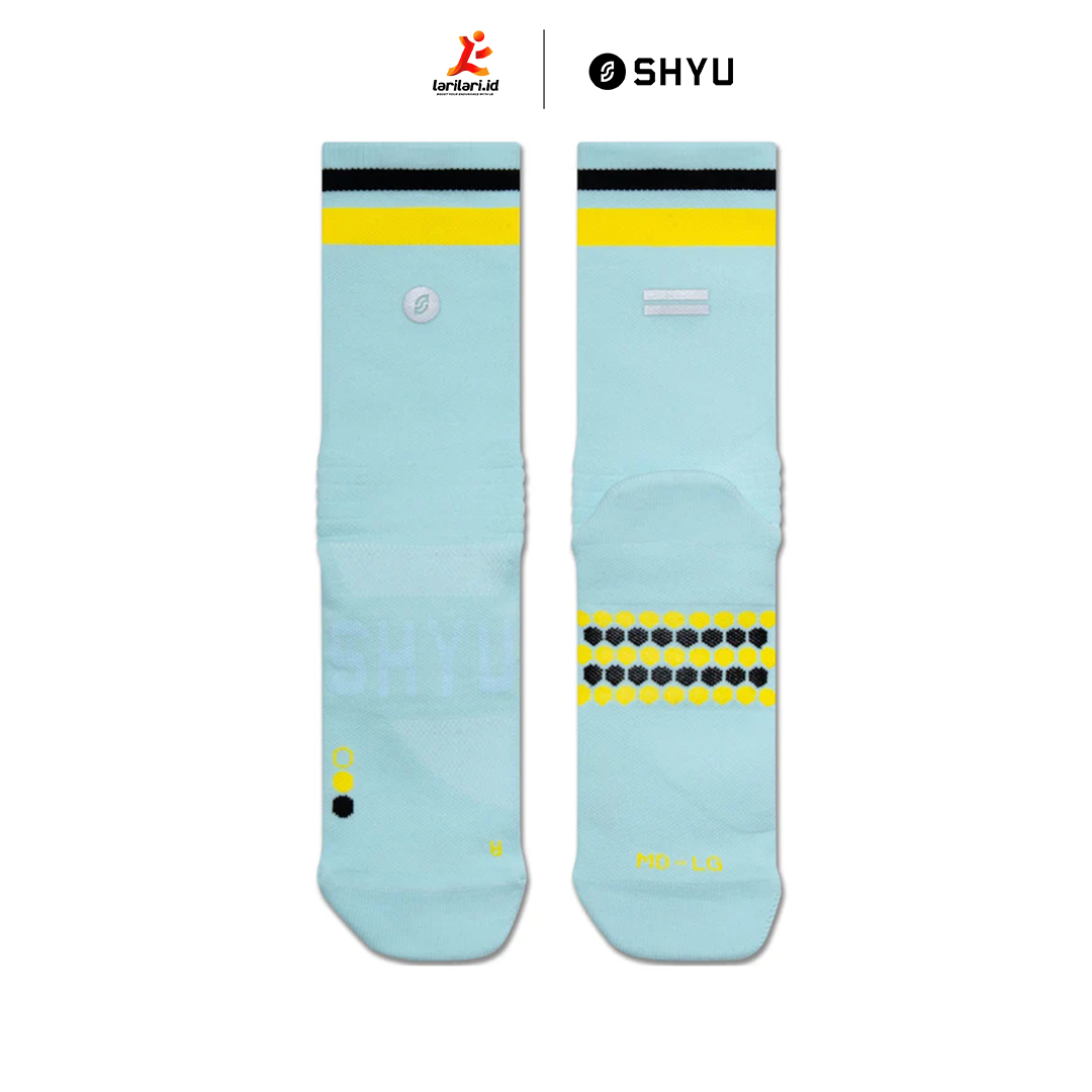 SHYU - Half Crew - Ciel - Yellow - Black