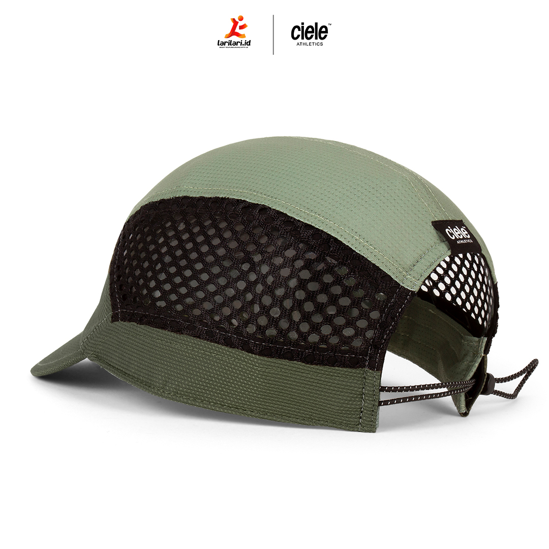 CIELE - FSTCap SC - Short Brim - EQ - Iconic Bar SL - Olive