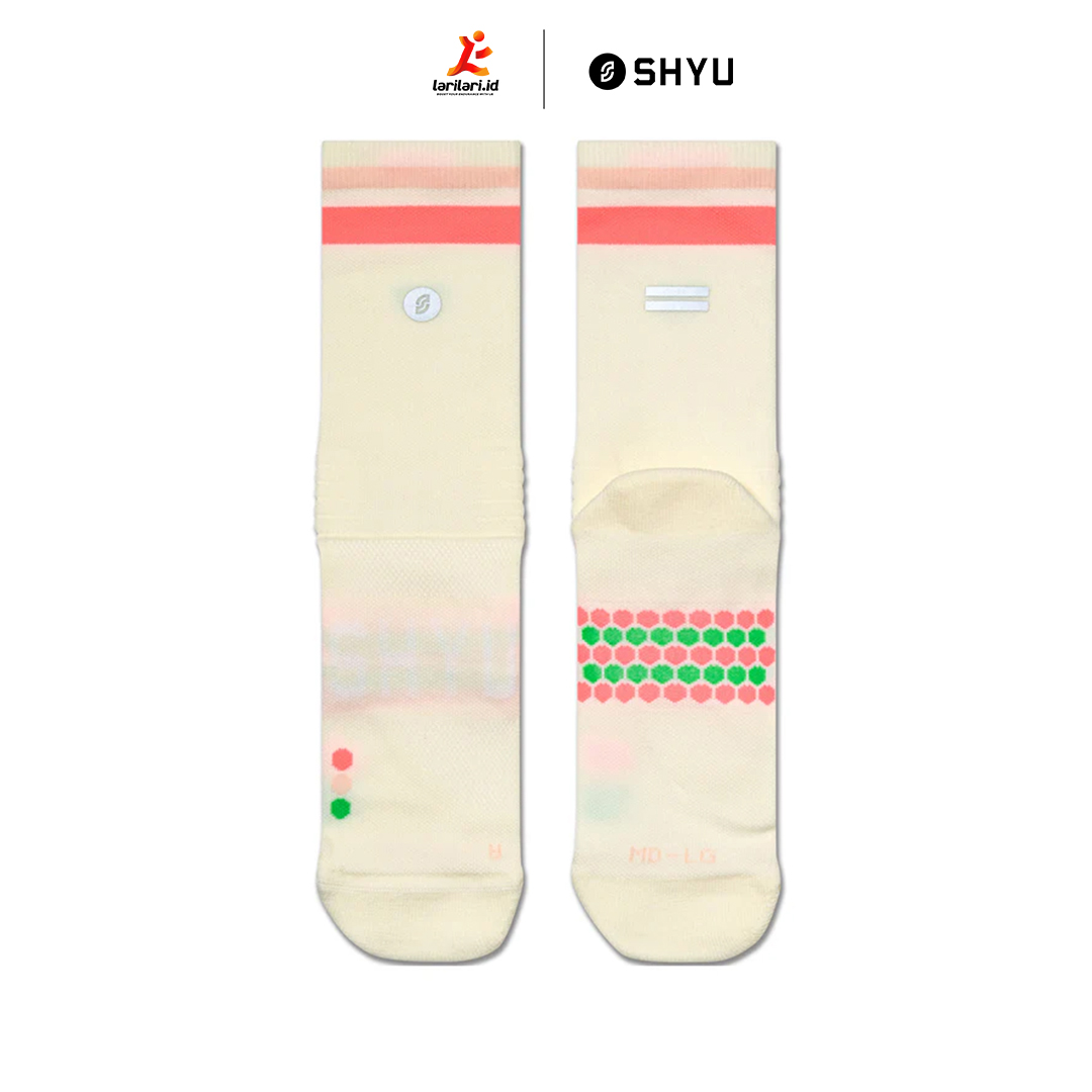 SHYU - Half Crew - Cream - Blush - Peach