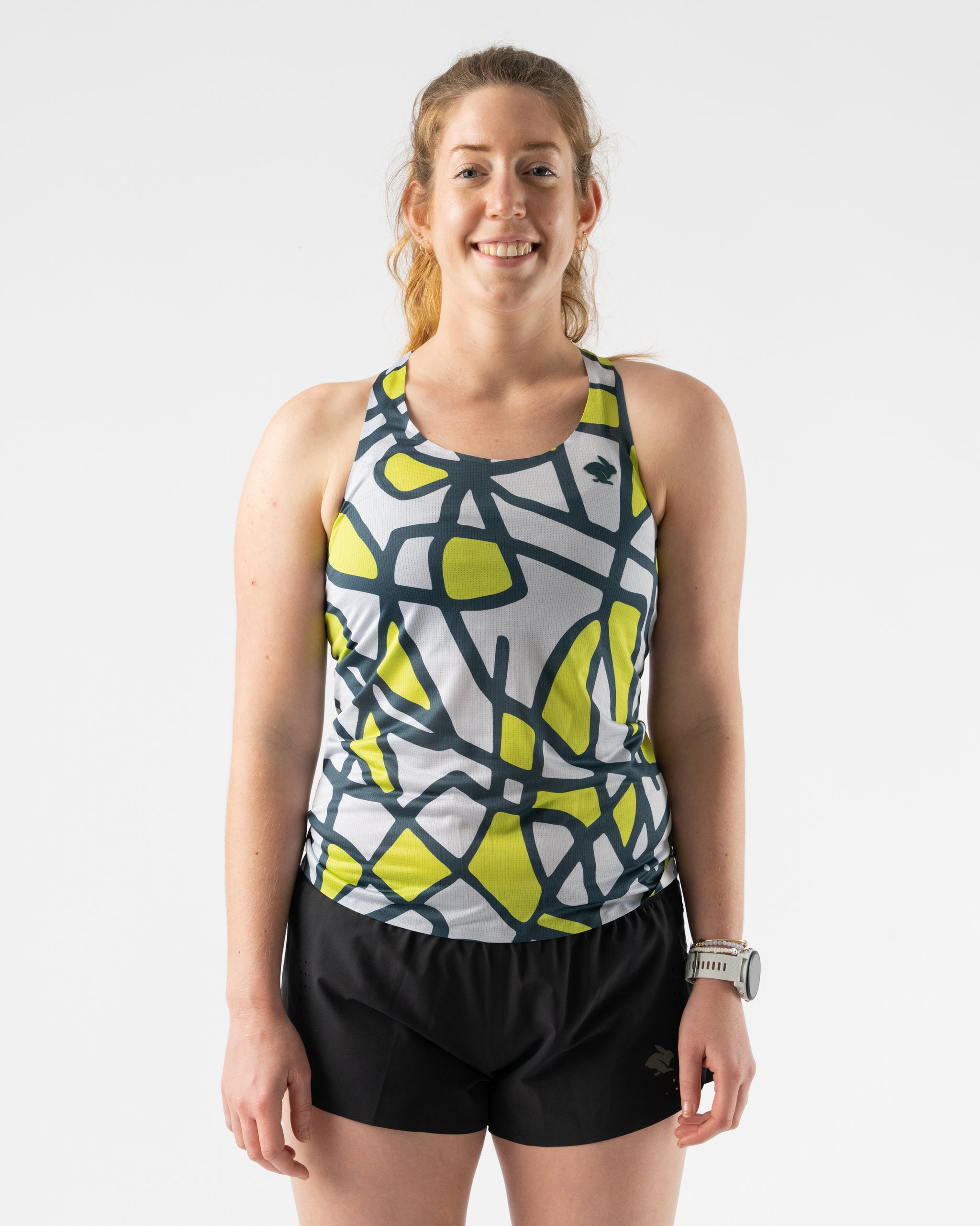 RABBIT - Women's - Speedeez -Lime Abstract