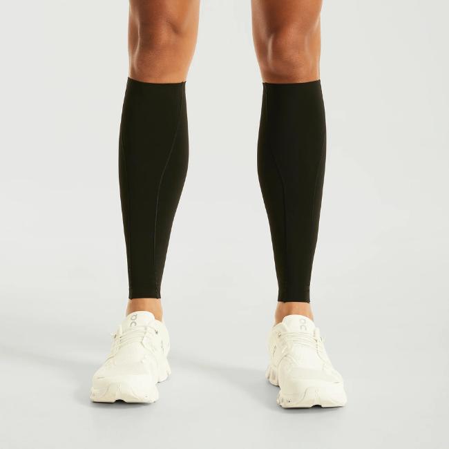 PRESSIO - EQ Calf Guard - Black/Silver