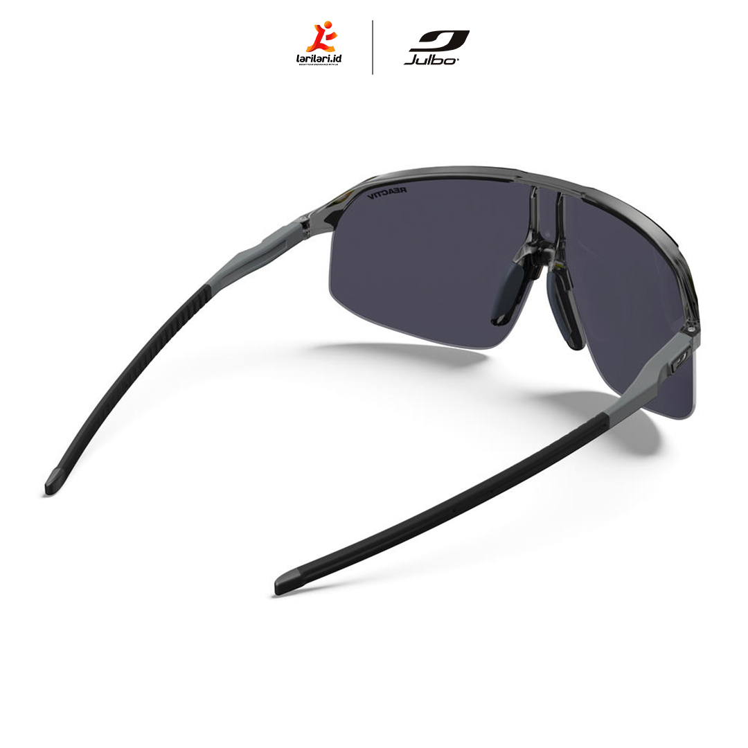 JULBO - Density - Reactiv 1-3 LAGP - ShinyTranslucent Black Gray