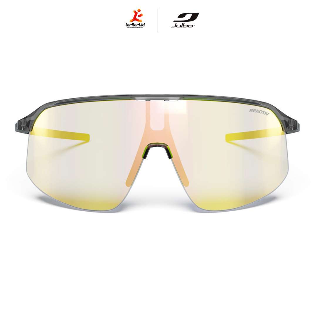 JULBO - Density - Reactiv 1-3 LAGP - ShinyTranslucent Black Gray