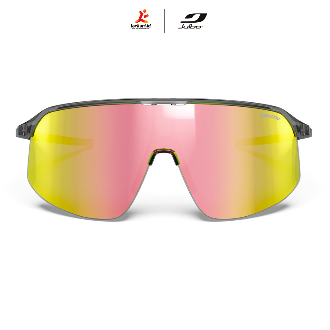 JULBO - Density - Reactiv 1-3 LAGP - ShinyTranslucent Black Gray