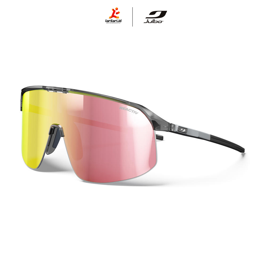 JULBO - Density - Reactiv 1-3 LAGP - ShinyTranslucent Black Gray