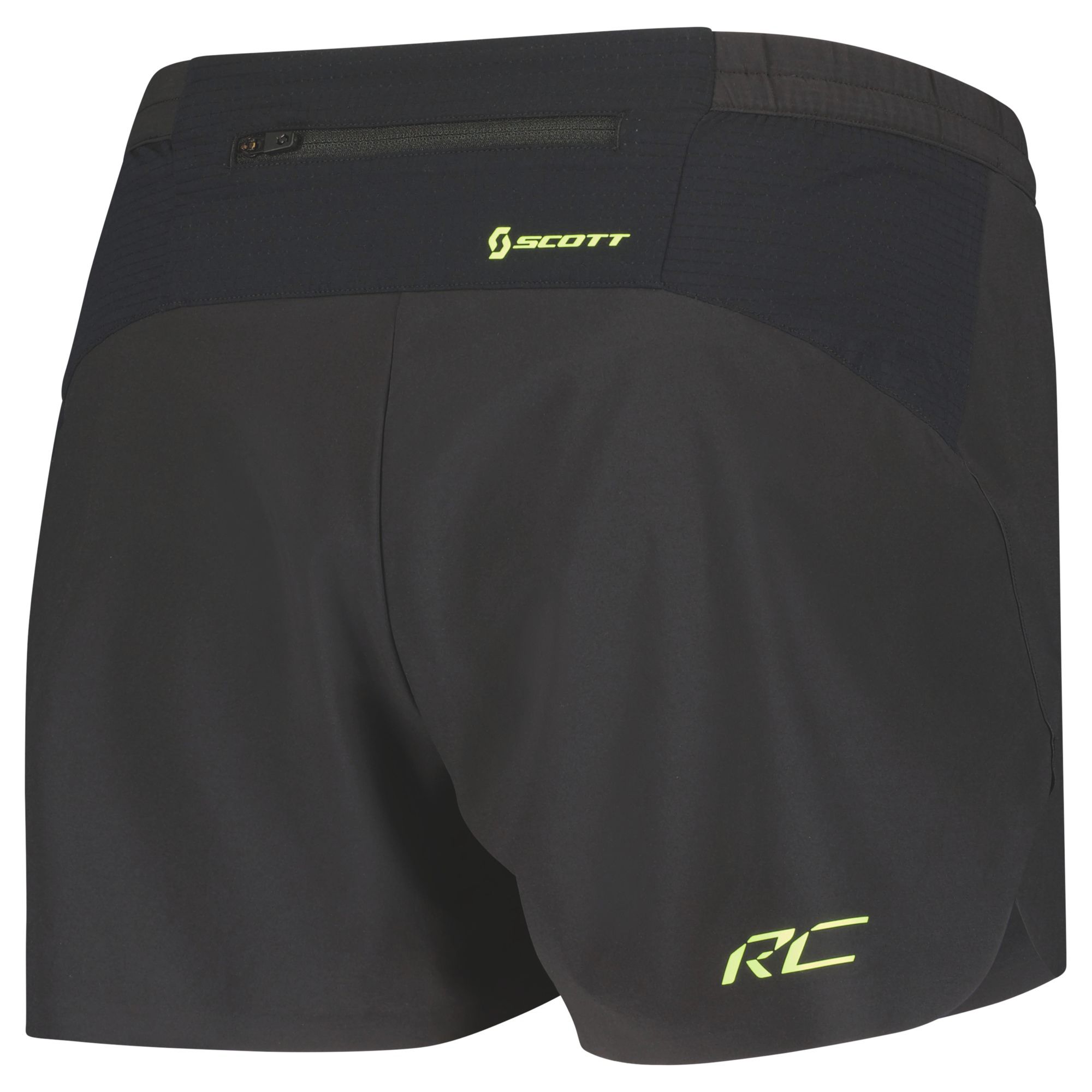 SCOTT - Split Short Women's RC Run - Black/Yellow