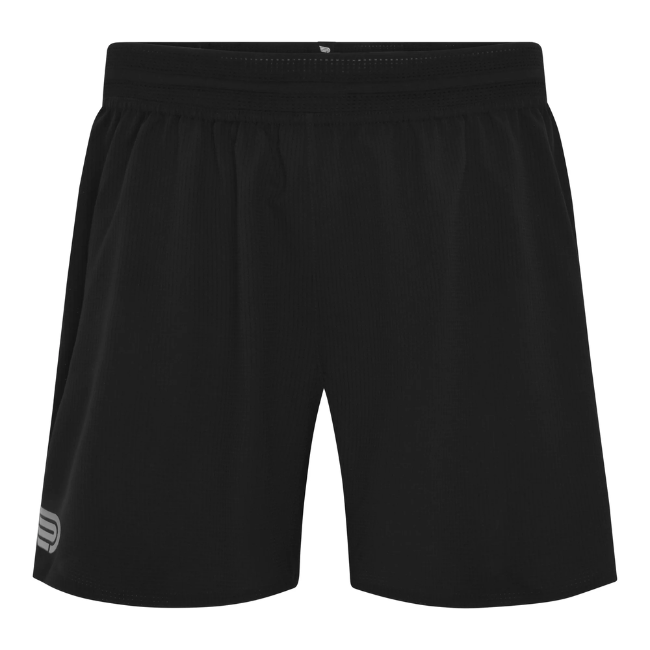 PRESSIO - Men - Elite 6.5" Short - Black/Silver