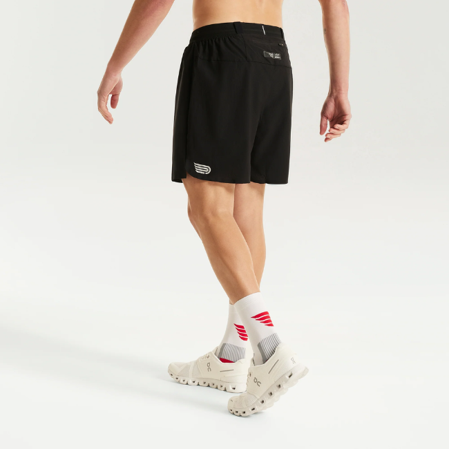 PRESSIO - Men - Elite 6.5" Short - Black/Silver