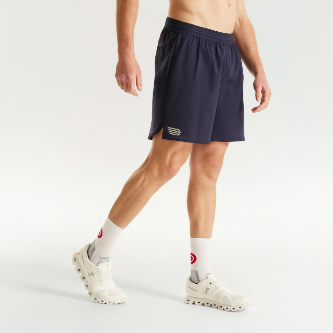 PRESSIO - Men - Elite 6.5" Short - Navy/Silver