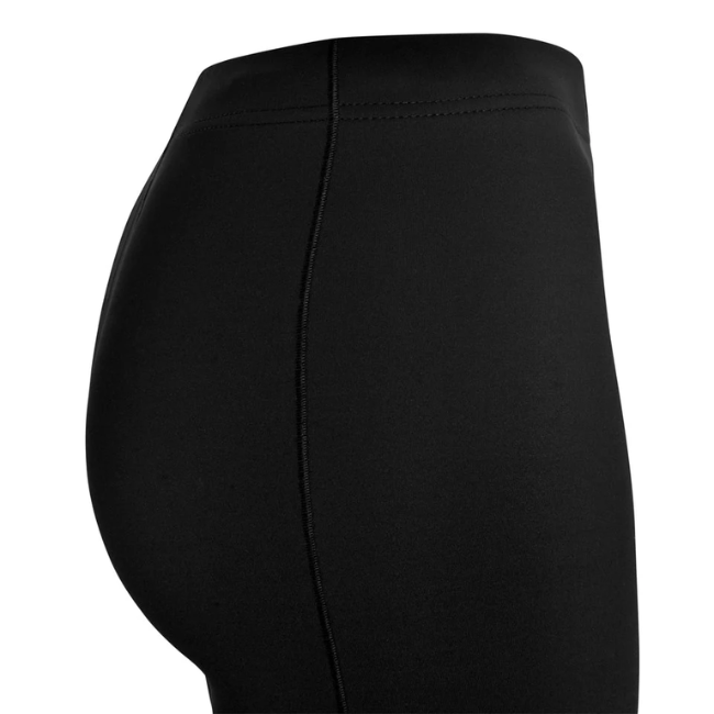 PRESSIO - Women - EQ 3" Short - Mid Rise - Black/Silver