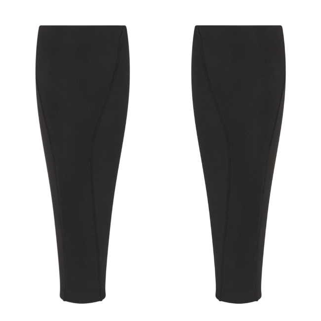 PRESSIO - EQ Calf Guard - Black/Silver