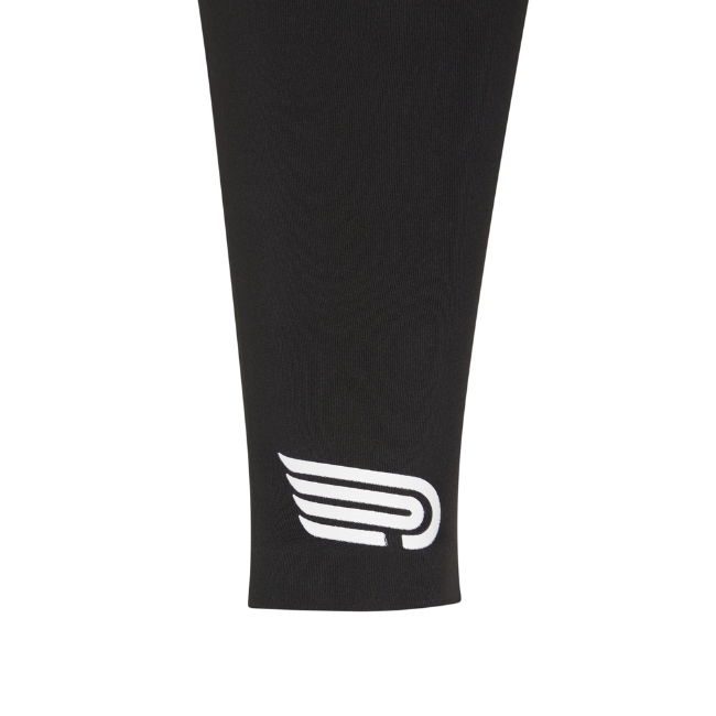 PRESSIO - EQ Calf Guard - Black/Silver