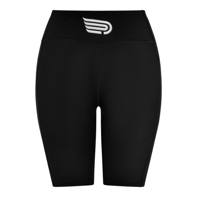 PRESSIO - Women - EQ Half Tight - Mid Rise - Black/Silver