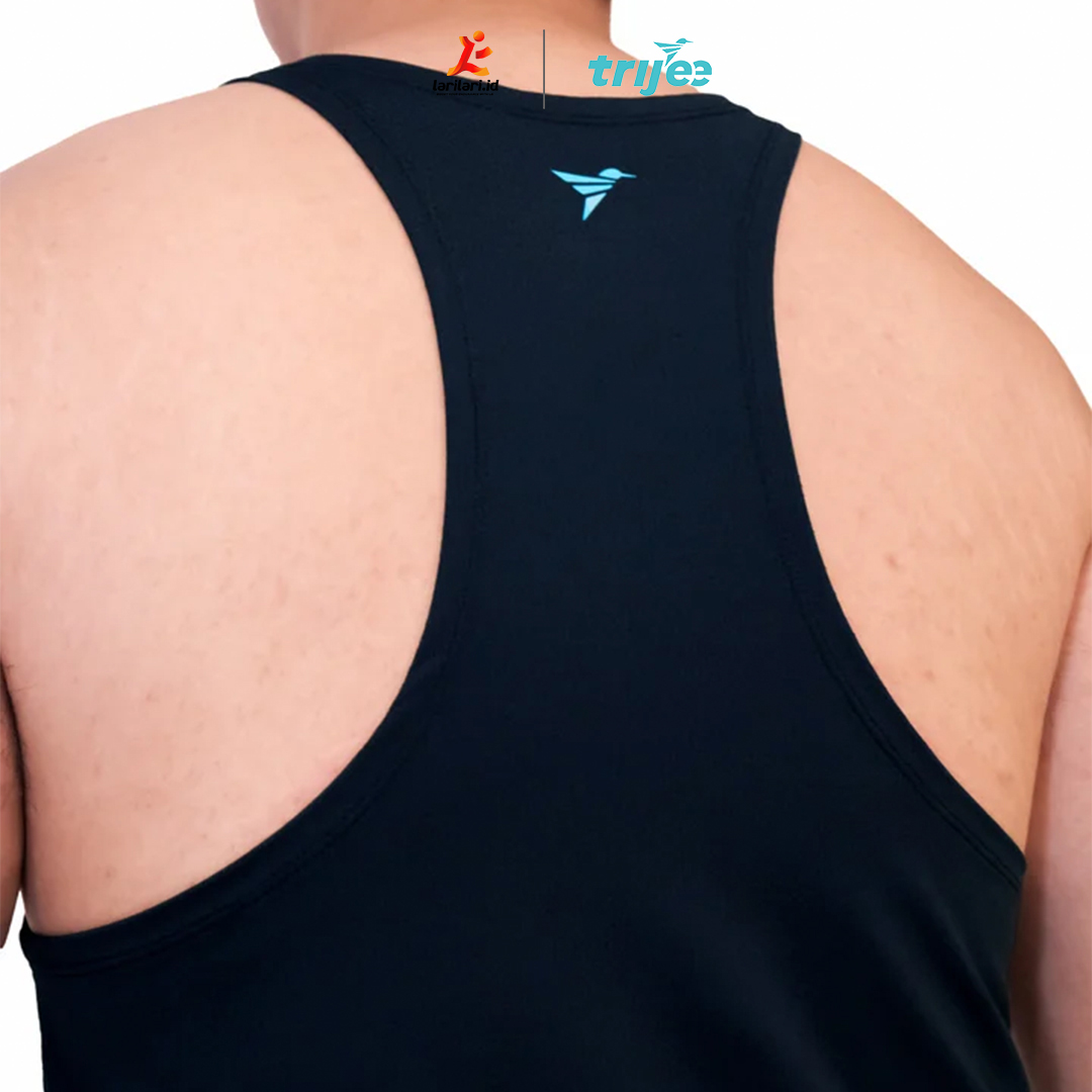 TRIJEE - Men ES Racerback - Black