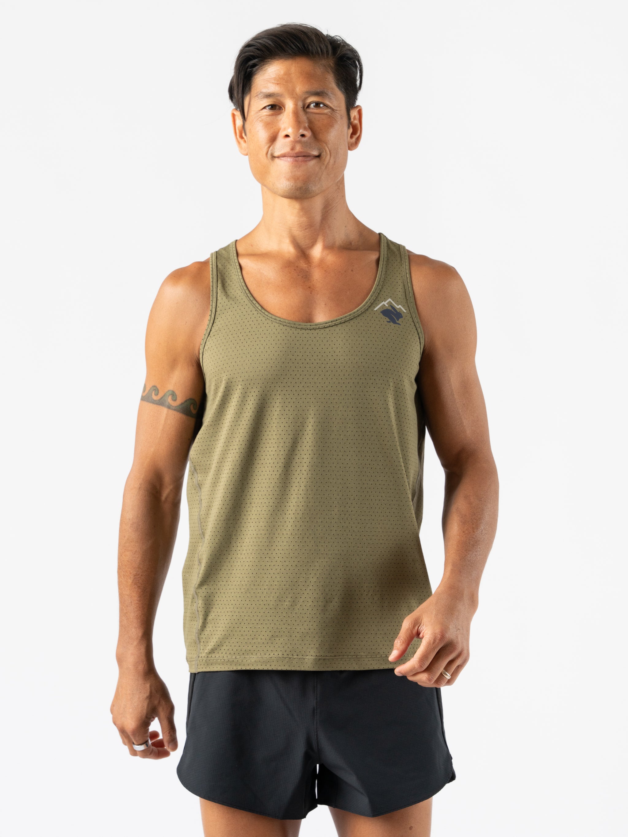 RABBIT - Men's - EZ Tank Perf Trail - Olive