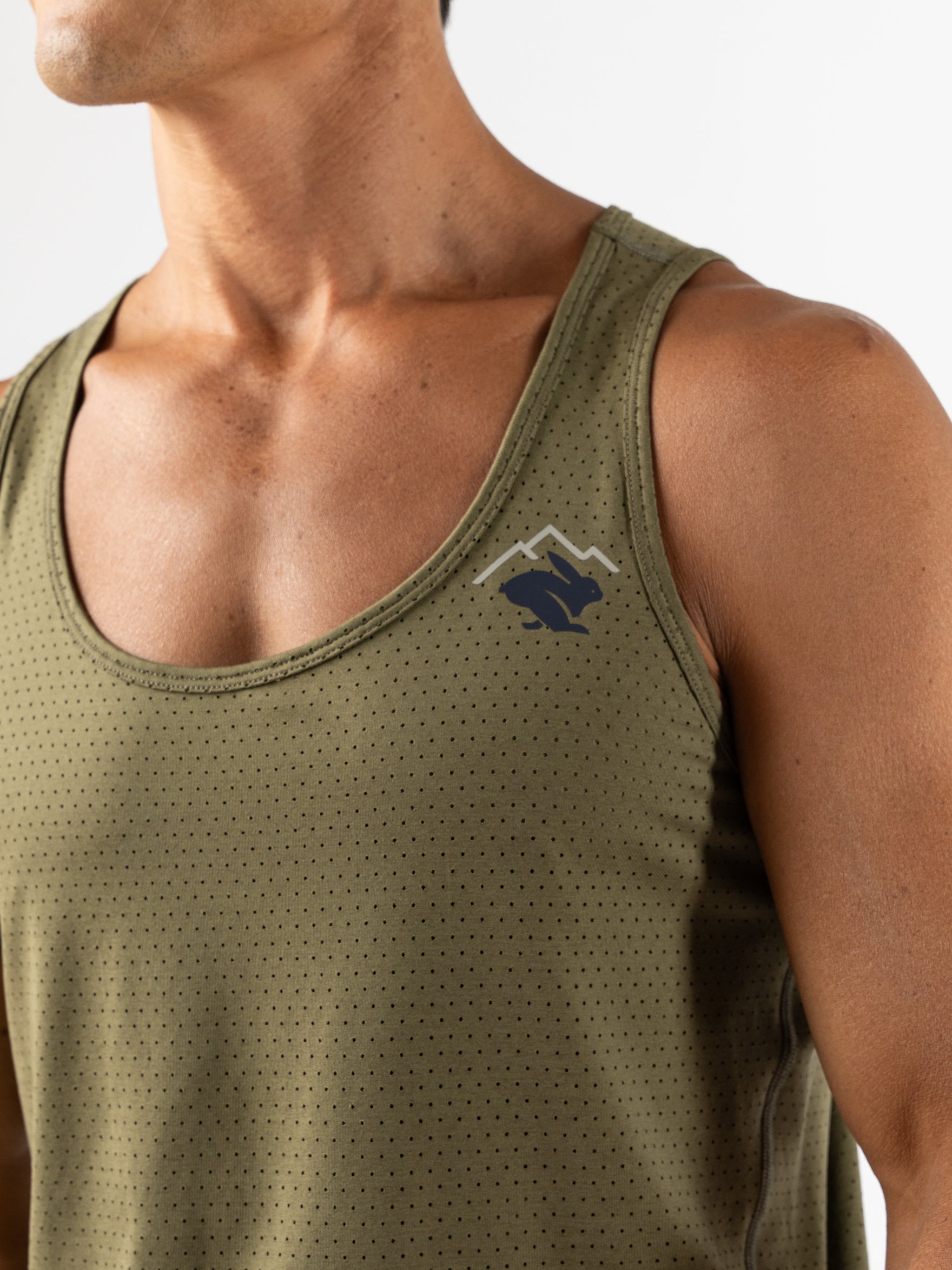RABBIT - Men's - EZ Tank Perf Trail - Olive