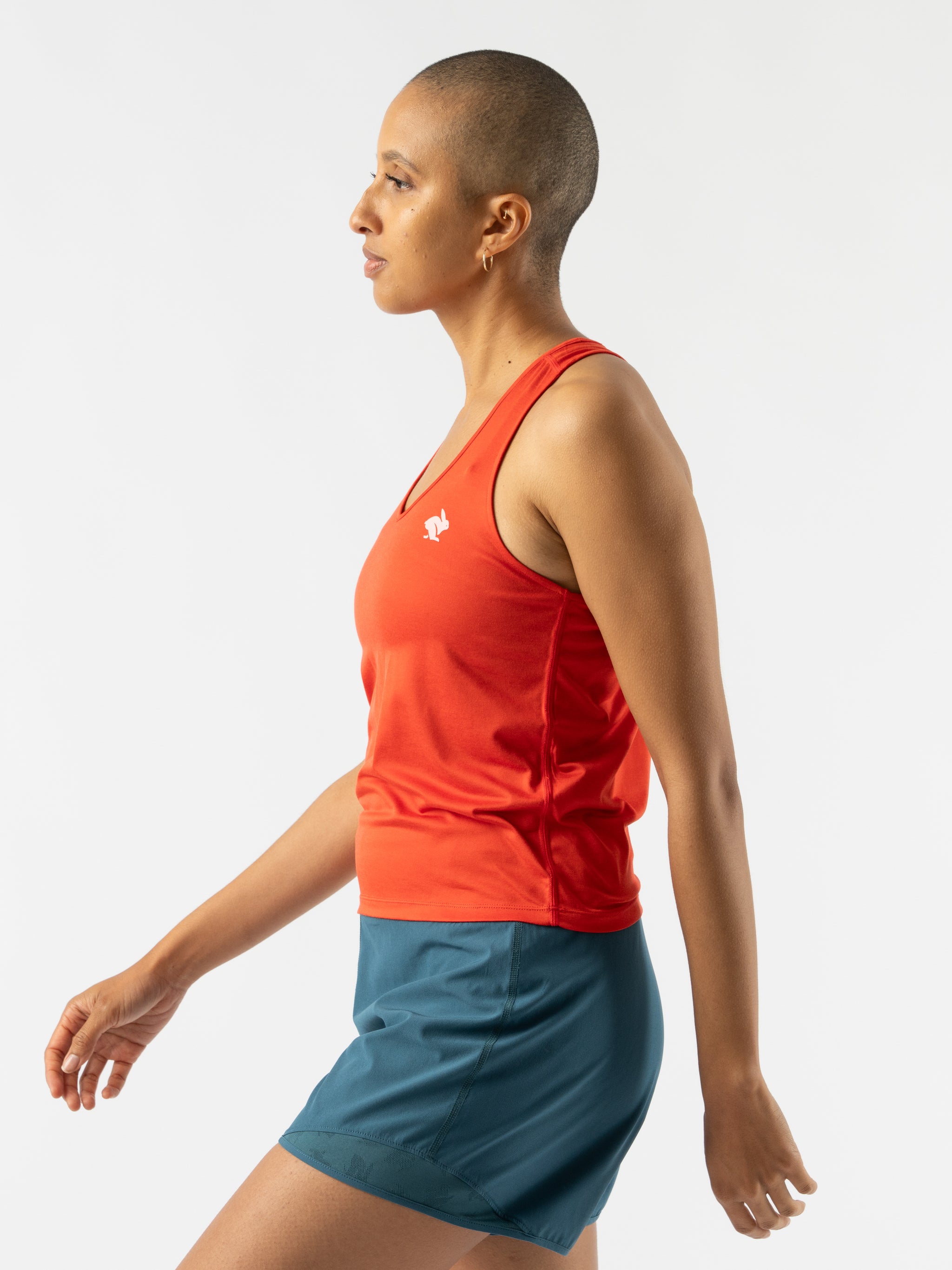 RABBIT - Women's - EZ Vee Tank - Grenadine