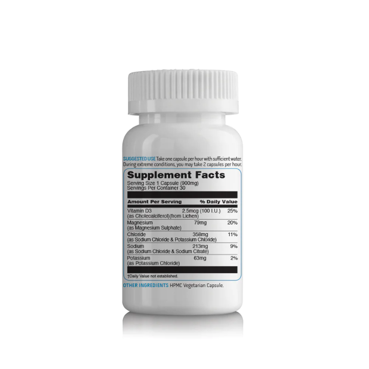 UNIVED - Salt Caps - Non Caffeinated - 30 Capsules