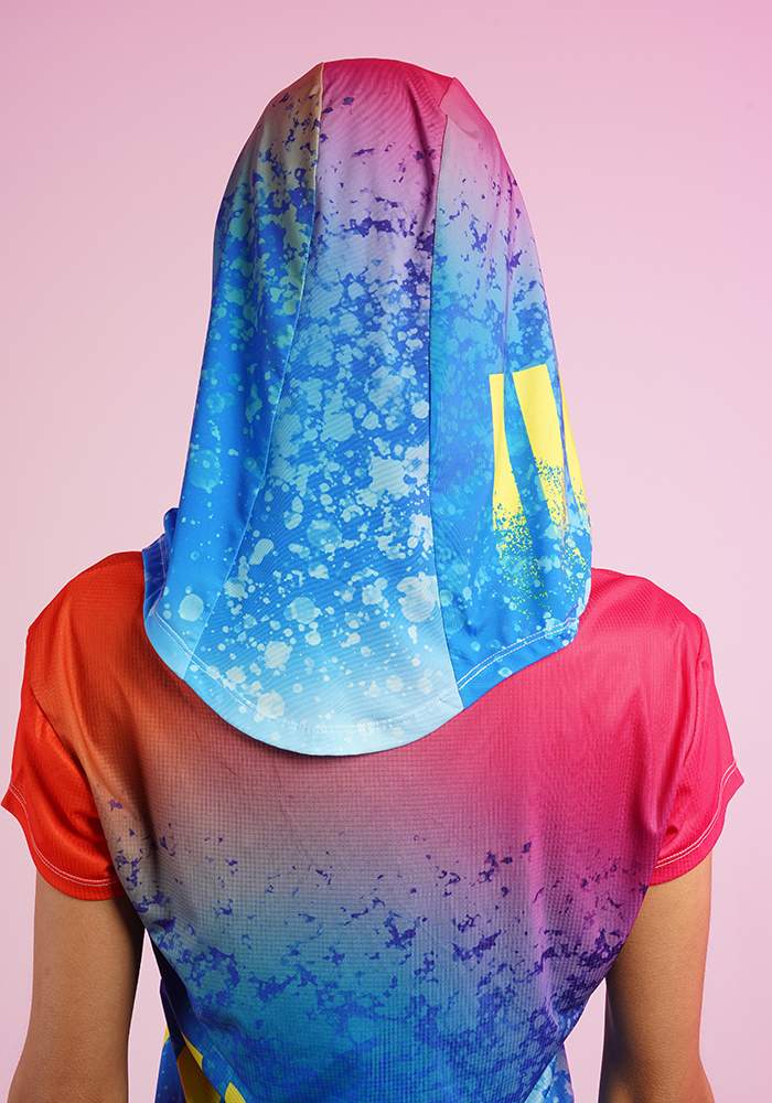 UGLOW - Women - UGS Hijab - Blue Pink