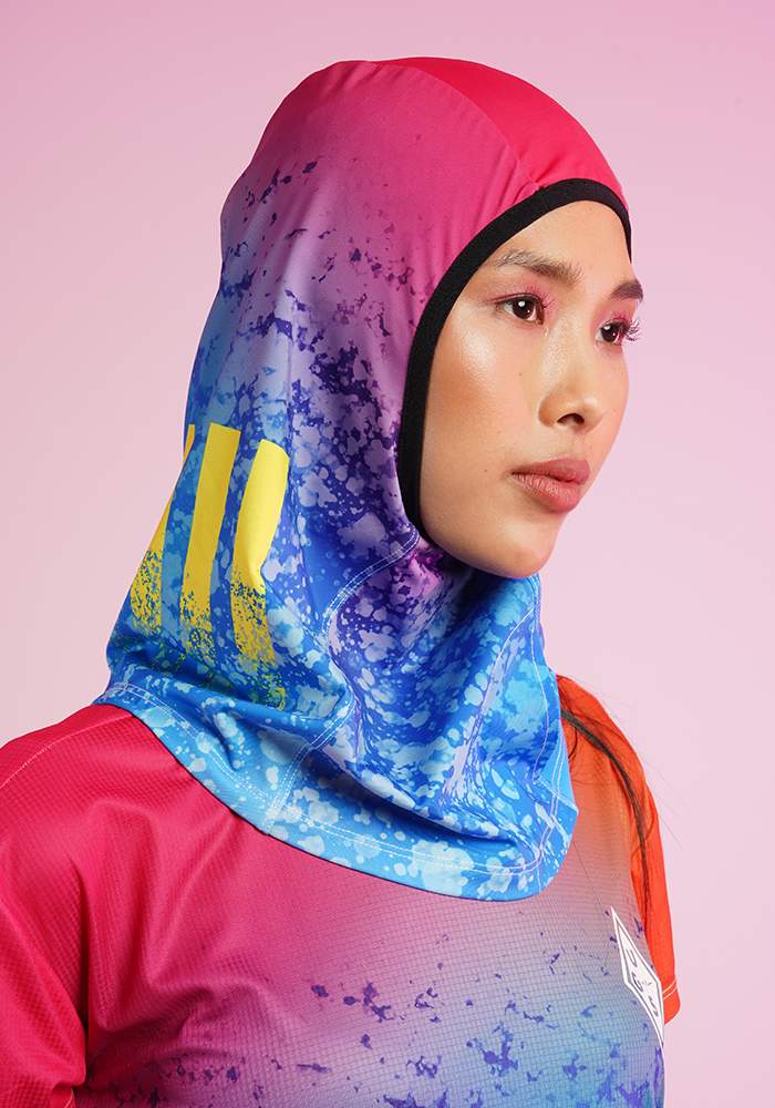 UGLOW - Women - UGS Hijab - Blue Pink