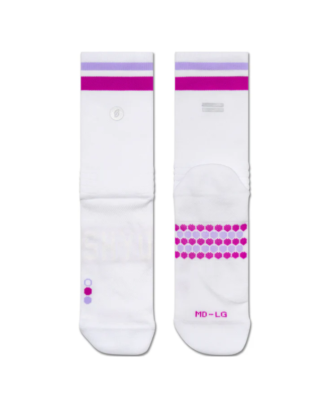 SHYU - Half Crew - White - Grape - Lilac