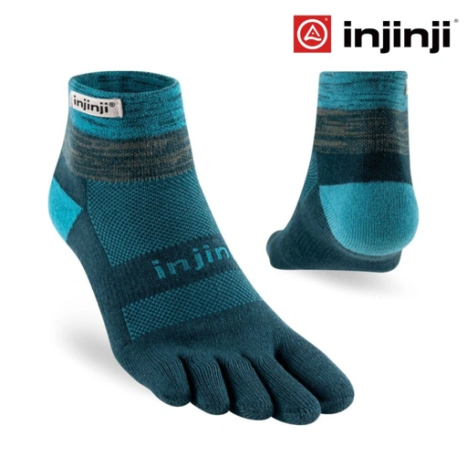 INJINJI Trail - Midweight Mini-Crew Coolmax - Midnight