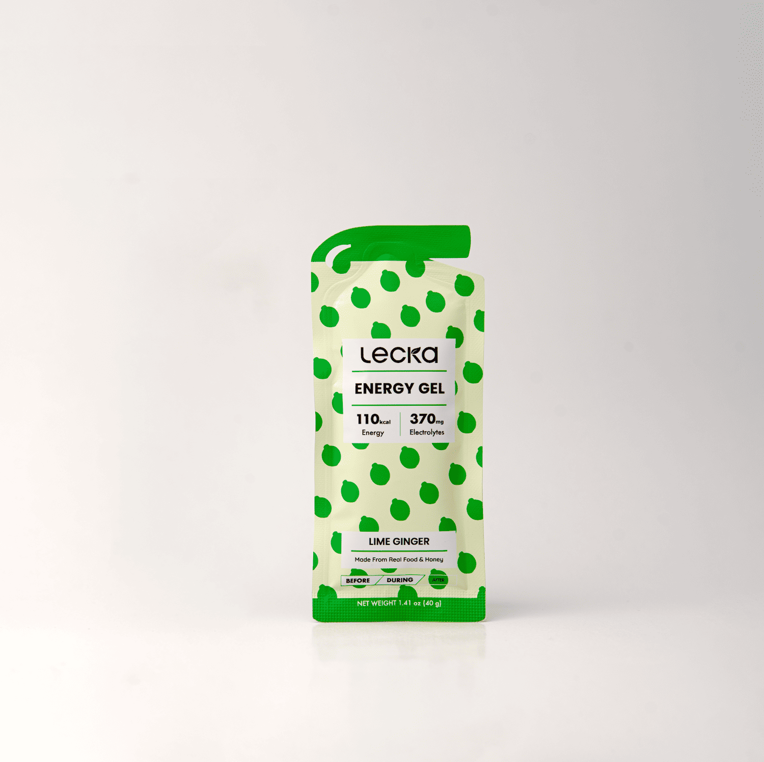 LECKA - Energy Gel - Lime Ginger