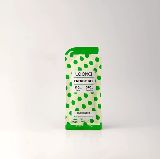 LECKA - Energy Gel - Lime Ginger