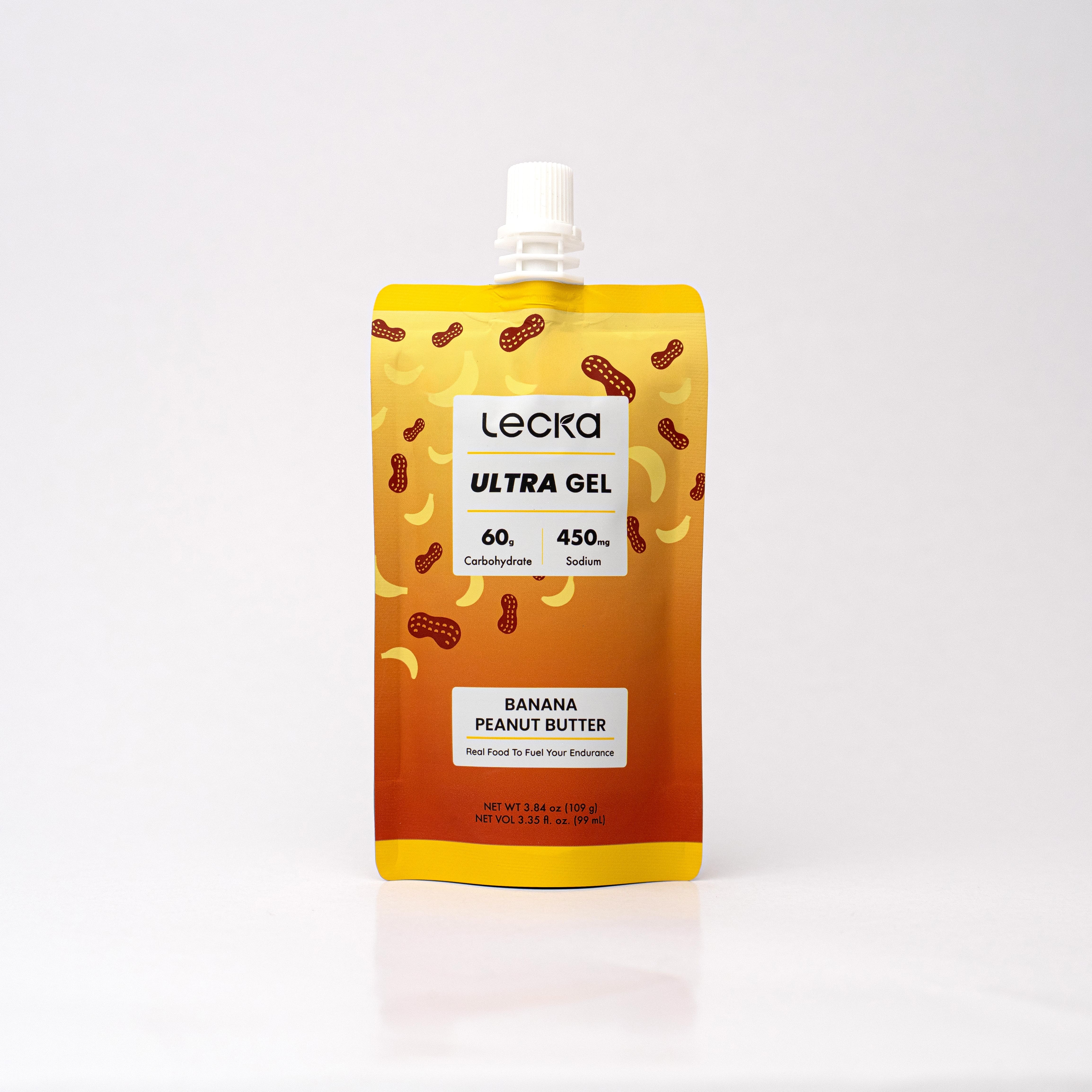 LECKA - Ultra Energy Gel - Banana Peanyt Butter