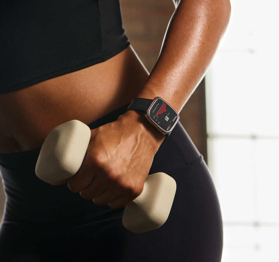 AMAZFIT - Active 2 Square Premium - Non NFC UV Black Leather Strap