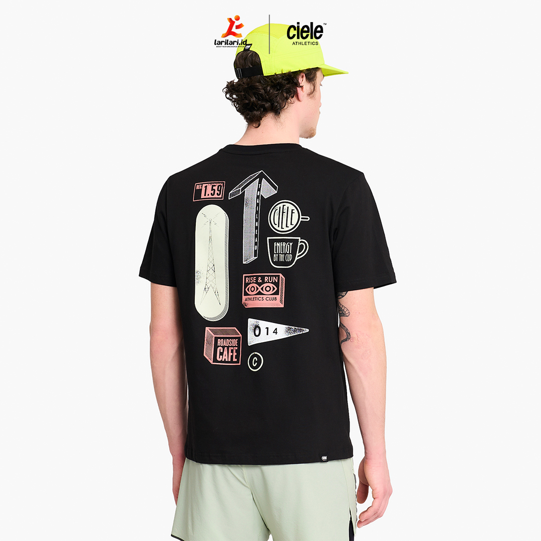 CIELE - Unisex - ORTShirt - Cafe - Black