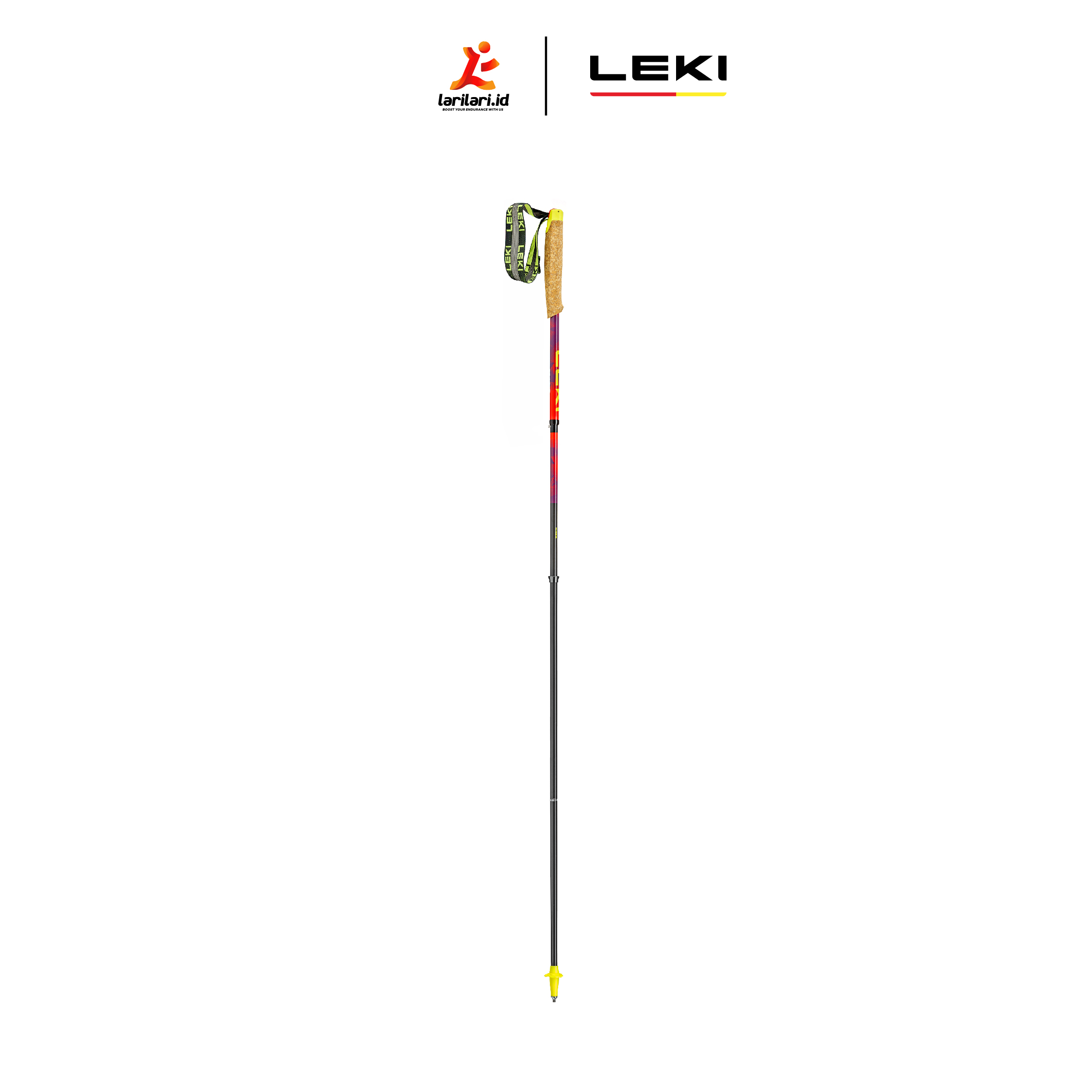 LEKI - Neotrail Pro FX.One SL - Bright Red Violet Neon Yellow