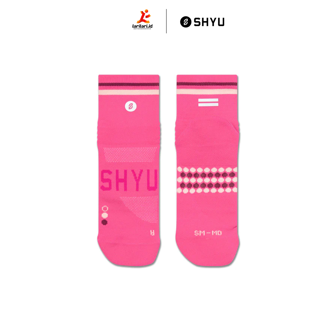SHYU - Quarter Crew - Pink - Plum - Blush