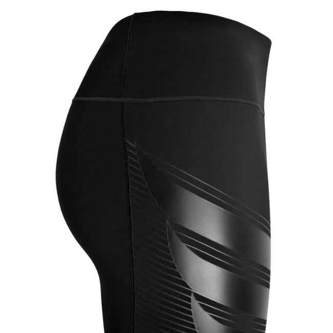 PRESSIO - Women - Power Half Tight - Mid-Rise - Black/Black