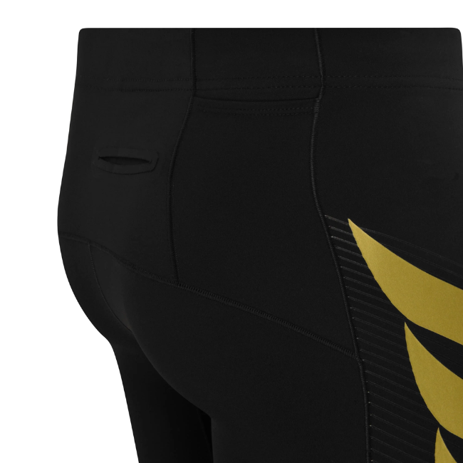 PRESSIO - Men - Power Half Tight - Black/Gold