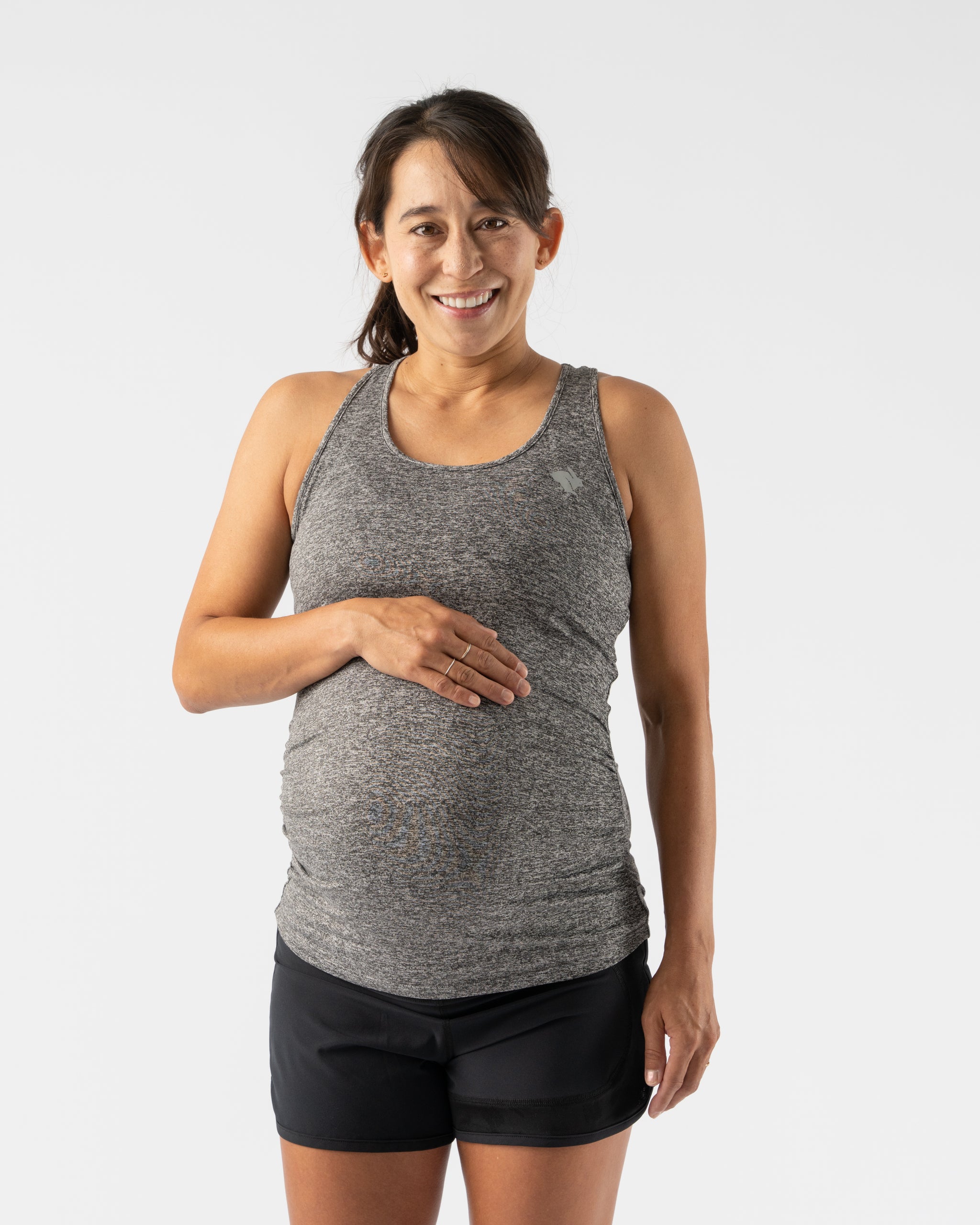 RABBIT - Women's - EZ Tank Maternity - Charcoal