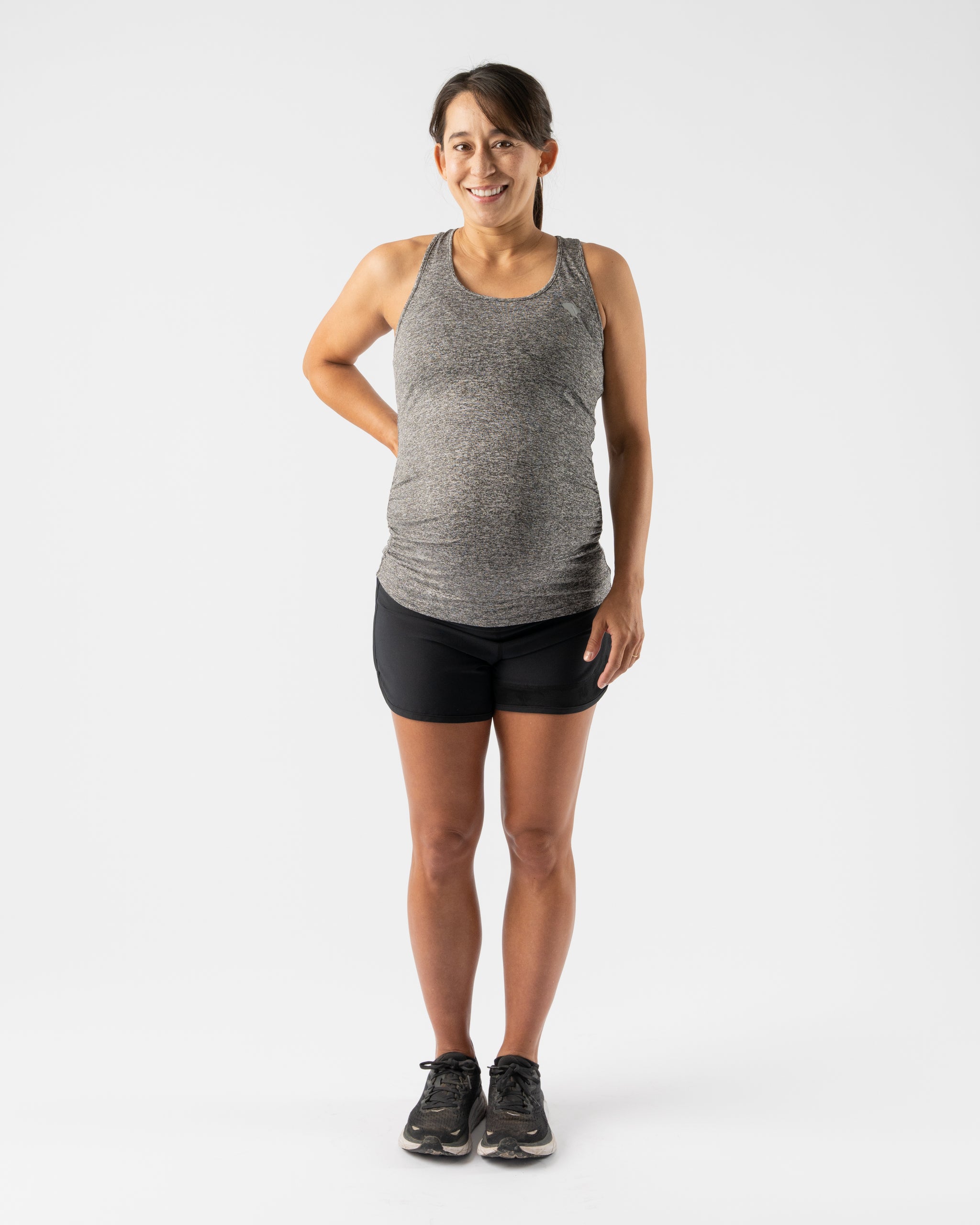 RABBIT - Women's - EZ Tank Maternity - Charcoal